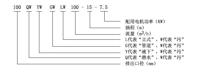 LW型直立式无堵塞草莓视频官网在线观看型号意义